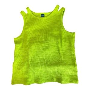 Lime Green Kids Tank Top